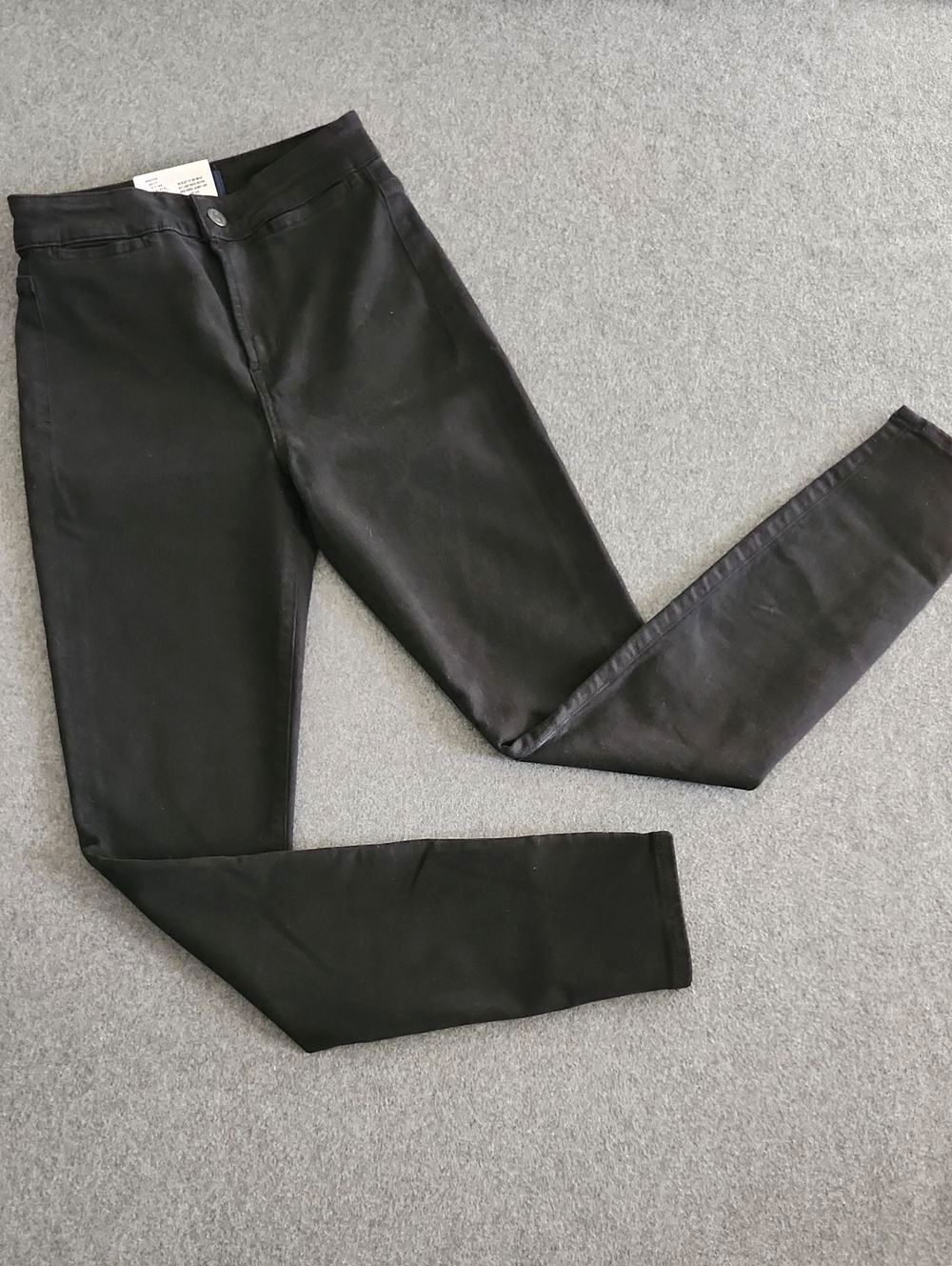 Citizens Of Humanity Bodycon Skinny Ankle Jeans Plush Black Size 23 NEW Stretch